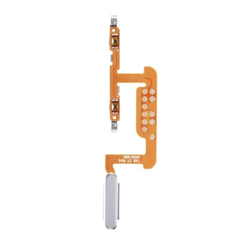 Genuine Samsung Galaxy Tab S7 11 - SM-T870 T875 - Power & Fingerprint Reader With Flex Cable - Mystic Silver - GH96-13643B Genuine Samsung Galaxy Tab S7 11 - SM-T870 T875 - Power & Fingerprint Reader With Flex Cable - Mystic Silver - GH96-13643B