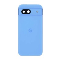 Genuine Google Pixel 8a - Back Cover With Camera Lens - Bay Blue - G949-00785-00 - Reclaimed