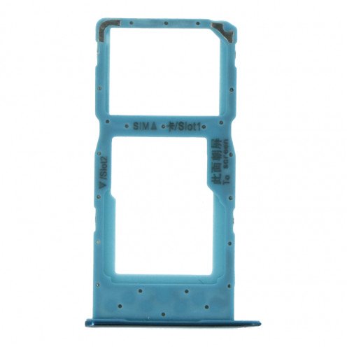 For Huawei Honor 10 Lite - P Smart 2019 - SIM Card Tray - Dual Card Version - Blue