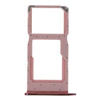 For Huawei Honor 10 Lite - P Smart 2019 - SIM Card Tray - Dual Card Version - Red
