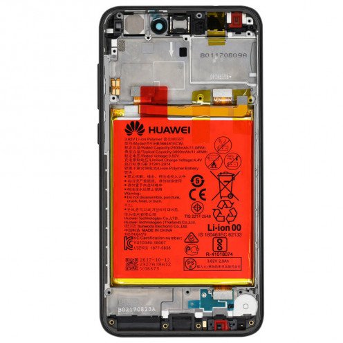 Genuine Huawei Honor 8 Lite - LCD Screen Assembly with Battery - Black - 02351DYM