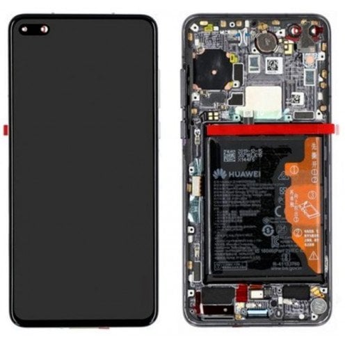 Genuine Huawei P40 - LCD Screen Assembly - Black - 02353MFA