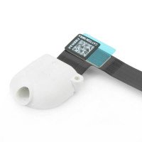 For iPad Air (2013) - 5 (2017) - 6 (2018) - Audio Jack Flex - White - Wi-Fi Version