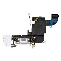 For iPhone 6S - Charging Port - White - High Quality - 821-00078-08