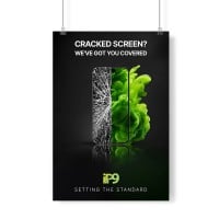 iP9 Advertising Poster - A3