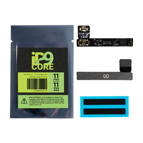 iP9 Core Battery Health Tag On For iPhone 11 Pro - 11 Pro Max - No Programming Required iP9 Core Battery Health Tag On For iPhone 11 Pro - 11 Pro Max - No Programming Required