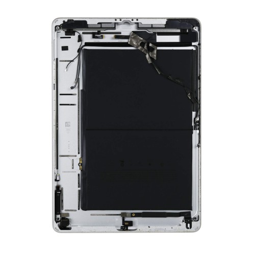 Genuine iPad 7 (2019) - Rear Housing With Battery - WiFi - A2197 - Silver - Grade A - Reclaimed