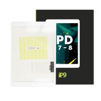 For iPad 7 (2019) - 8 (2020) - Touch Screen Digitizer - White - iP9