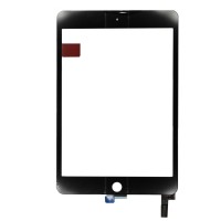 For iPad Mini 4 - Top Glass & Digitizer With OCA - Black - With Tesa Tape