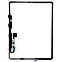 For iPad Pro 12.9 5th Gen (2021) - Pro 12.9 6th Gen (2022) - Top Glass & Digitizer With OCA - Black - With Tesa Tape