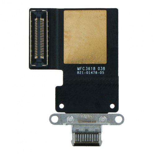 For iPad Pro 12.9 3rd Gen (2018) - Pro 12.9 4th Gen (2020) - Pro 11 1st Gen (2018) - Pro 11 2nd Gen (2020) - Charging Port Flex Cable - Black - Aftermarket For iPad Pro 12.9 3rd Gen (2018) - Pro 12.9 4th Gen (2020) - Pro 11 1st Gen (2018) - Pro 11 2nd Gen (2020) - Charging Port Flex Cable - Black - Aftermarket