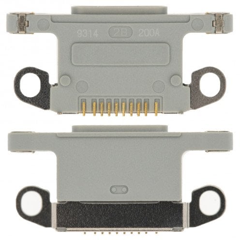 For iPhone 11 Pro - 11 Pro Max - Charging Port Only - Silver For iPhone 11 Pro - 11 Pro Max - Charging Port Only - Silver