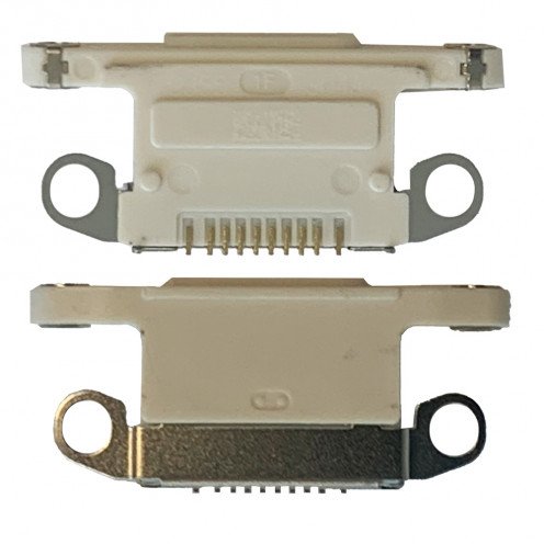 For iPhone 11 - Charging Port Only - White - Soldering Required