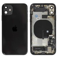 Genuine iPhone 11 - Rear Housing Assembly With Parts - Black - Reclaimed - Grade A