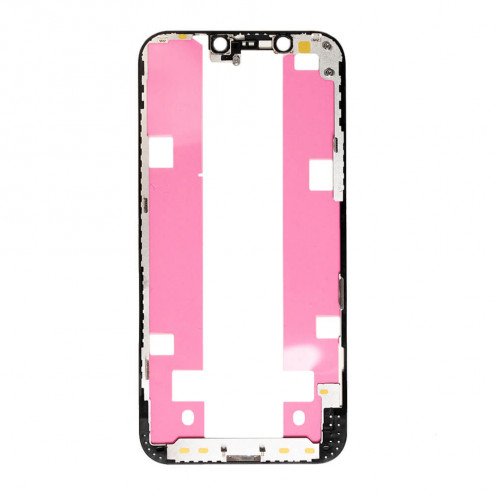 For iPhone 12 - 12 Pro - Touch Screen Frame Bezel With Adhesive - G+OCA