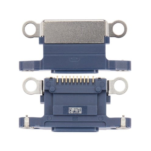 For iPhone 13 Pro - 13 Pro Max - Charging Port Only - Sierra Blue - 10 Pack - Requires Soldering For iPhone 13 Pro - 13 Pro Max - Charging Port Only - Sierra Blue - 10 Pack - Requires Soldering