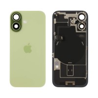 For iPhone 17 - Back Glass With Wireless NFC Charging MagSafe Magnet & Flashlight Flex - Sage - Reclaimed