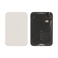 For iPhone 17 Pro - Back Glass With Wireless NFC Charging MagSafe Magnet - Silver - Reclaimed