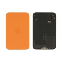 For iPhone 17 Pro Max - Back Glass With Wireless NFC Charging MagSafe Magnet - Cosmic Orange - Reclaimed