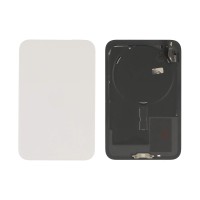 For iPhone 17 Pro Max - Back Glass With Wireless NFC Charging MagSafe Magnet - Silver - Reclaimed