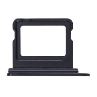 For iPhone 17 - SIM Card Tray - Single SIM - Black - Aftermarket