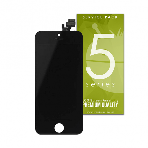 For iPhone SE (2016) - LCD Screen Assembly - Black - Premium Quality