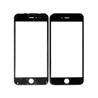 For iPhone 6 Plus - 2-in-1 Top Glass & Frame - Black