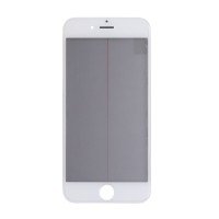For iPhone 6S - 4-in-1 Top Glass, Frame, Polarizer & OCA - White