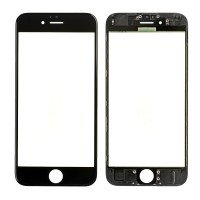 For iPhone 6S - 3-in-1 LCD Glass With Frame & OCA - Black