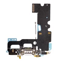 For iPhone 7 Plus - Charging Port Assembly - Light Grey - High Quality - 821-00276-05