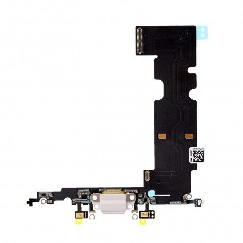 Genuine iPhone 8 Plus - Charging Port Assembly - White - Reclaimed - 821-01153A