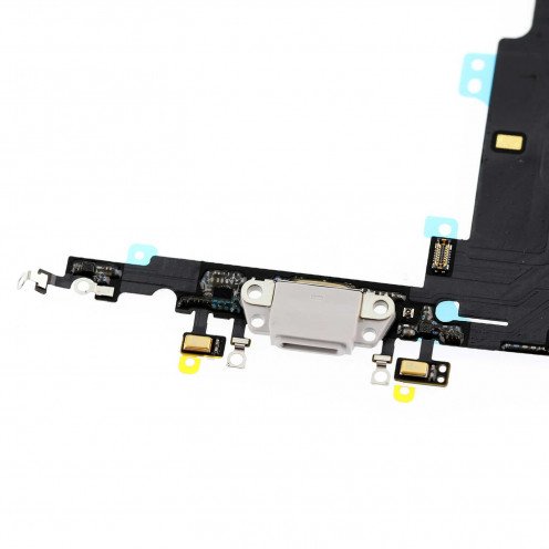 Genuine iPhone 8 Plus - Charging Port Assembly - White - Reclaimed - 821-01153A