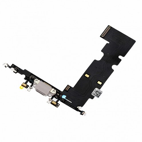 Genuine iPhone 8 Plus - Charging Port Assembly - White - Reclaimed - 821-01153A