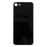 For iPhone 8 - Rear Glass Back Cover - Big Hole - Space Grey