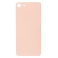 For iPhone 8 - Rear Glass Back Cover - Big Hole - Rose