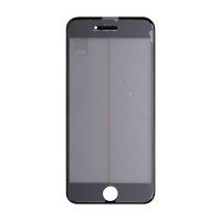 For iPhone 8 - SE (2020) - iPhone SE 2022 - 4-in-1 Top Glass, Frame, Polarizer & OCA - Black
