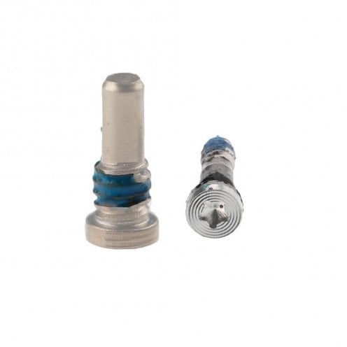 For iPhone SE 2 (2020) - Bottom Screw Set - Silver