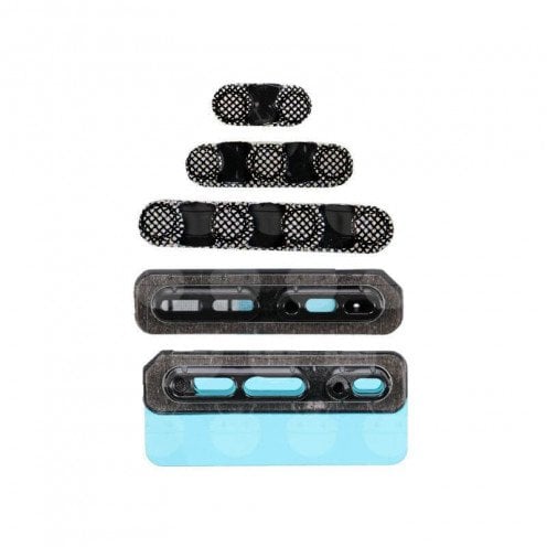 For iPhone X - Loudspeaker Anti-Dust Mesh - 10 Pack - Black