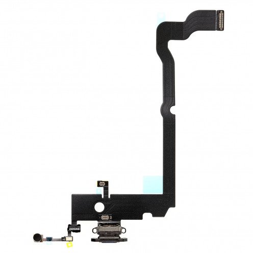 Genuine iPhone XS Max - Charging Port Assembly - Black - Reclaimed - 821-01415