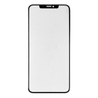 For iPhone XS Max - Top Glass - Black