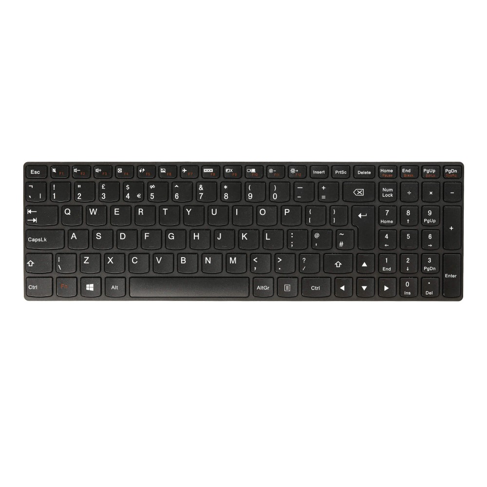 Lenovo G500 / G505 / G510 / G700 UK Laptop Keyboard – Black Replacement
