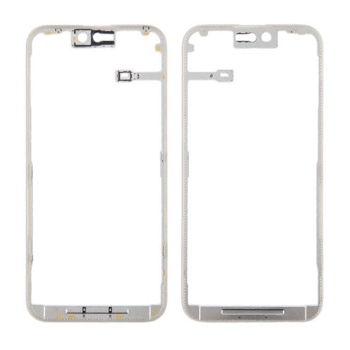 For iPhone 16 - Touch Screen Frame Bezel With Adhesive - Nasan - 10 Pack For iPhone 16 - Touch Screen Frame Bezel With Adhesive - Nasan - 10 Pack