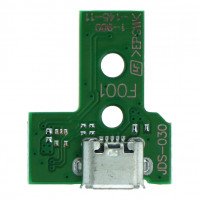 For Sony Playstation 4 - Dualshock 4 - USB Charging Board - JDS-030 - 12 Pin HQ For Sony Playstation 4 - Dualshock 4 - USB Charging Board - JDS-030 - 12 Pin HQ