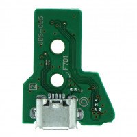 For Sony Playstation 4 - Dualshock 4 - USB Charging Board - JDS-050/055 - 12 Pin HQ For Sony Playstation 4 - Dualshock 4 - USB Charging Board - JDS-050/055 - 12 Pin HQ