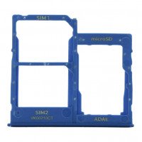 Genuine Samsung Galaxy A41 - SM-A415 - SIM Card Tray - Dual Version - Blue - Reclaimed