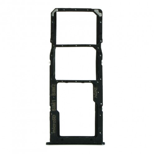 For Samsung Galaxy A71 - SM-A715 - SIM Card Tray - Dual Version - Black
