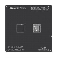 QianLi iBlack BGA Stencil Template - A12 CPU - iPhone XR - XS - XS Max QianLi iBlack BGA Stencil Template - A12 CPU - iPhone XR - XS - XS Max