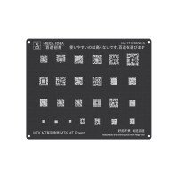QianLi MEGA-IDEA - BGA Stencil - MTK MT Power - QL19 QianLi MEGA-IDEA - BGA Stencil - MTK MT Power - QL19