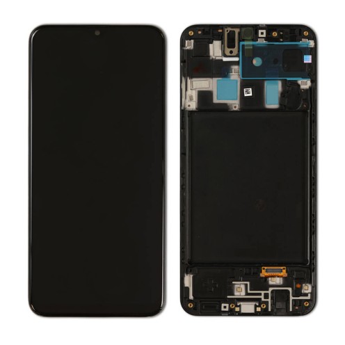 Genuine Samsung Galaxy A20 - SM-A205 - Screen Assembly With Frame - GH82-19571A