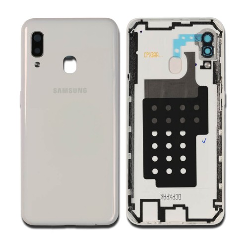 Genuine Samsung Galaxy A20e - SM-A202 - Back Cover - White - GH82-20125B